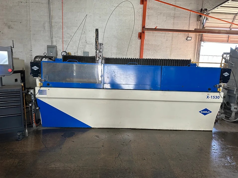 WARDJet Waterjet X-1530, Machine ID: 9264